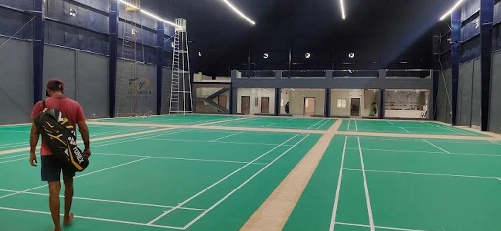 Industrial shed fabrication by Vignesh Roofing Systems - durable pre-engineered steel structures for factories and warehouses